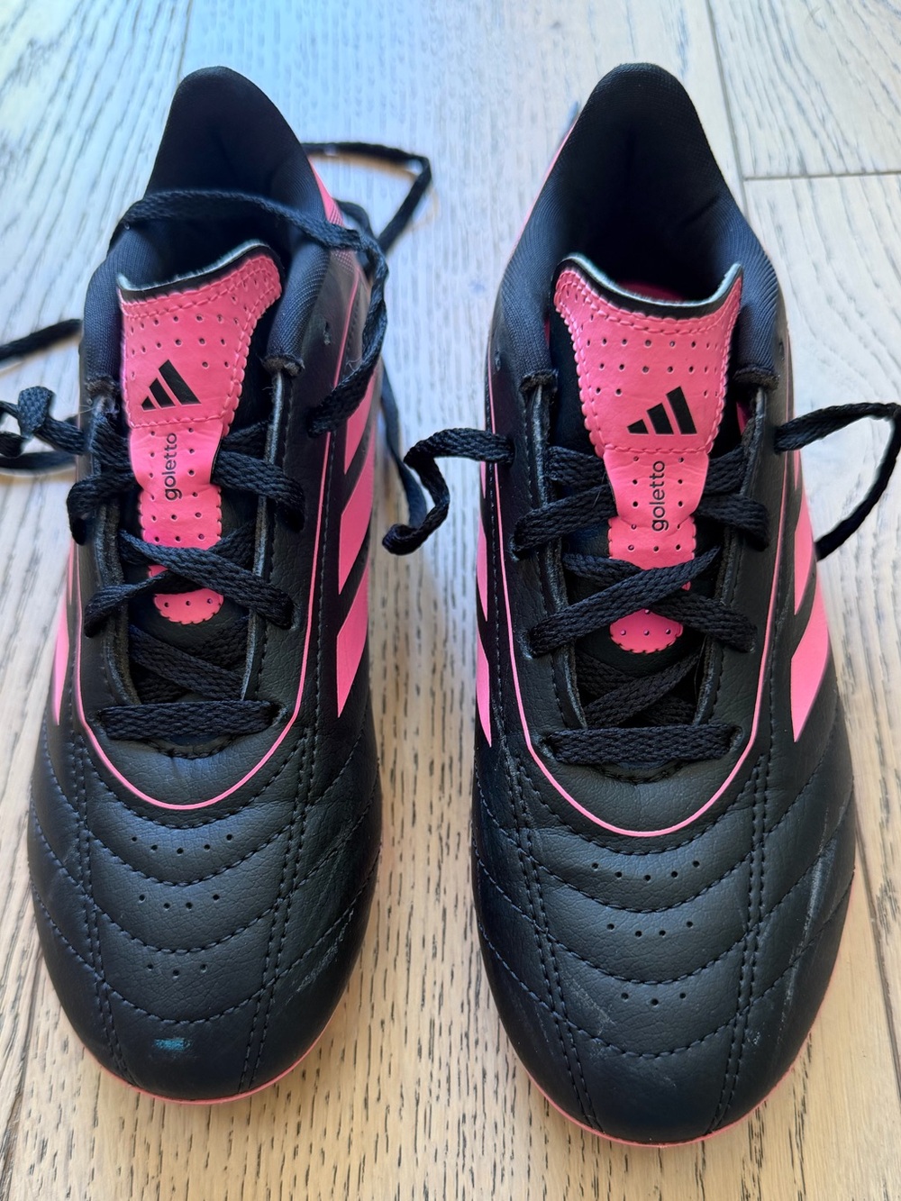 adidas Kids Girls Goletto Ix Firm Ground/Multi-Ground Soccer Cleats Sz 2